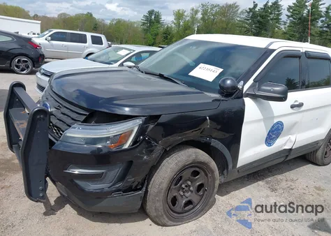 2016 Ford Police Interceptor из США, поврежденный, VIN 1FM5K8AR7GGA96623